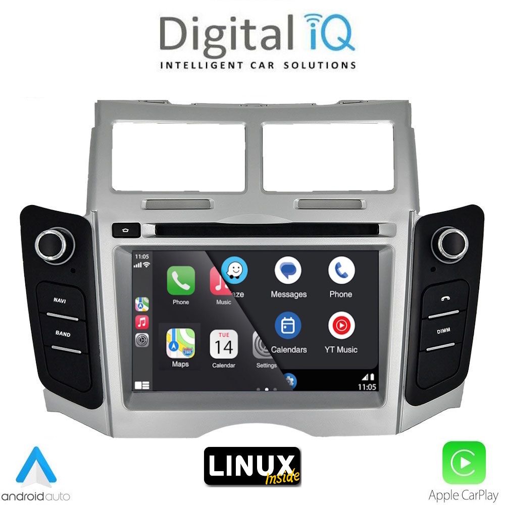 DIGITAL IQ BLA 029_CPA (7" DECK) MULTIMEDIA LINUX SYSTEM for TOYOTA YARIS mod. 2006-2011 DIGITAL IQ BLA 029_CPA (7" DECK) MULTIMEDIA LINUX SYSTEM for TOYOTA YARIS mod. 2006-2011
