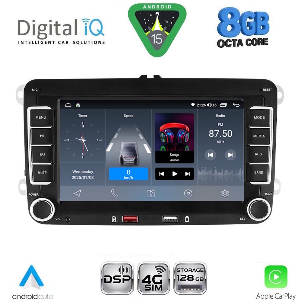 DIGITAL IQ BLM 504_CPA (7" DECK) MULTIMEDIA OEM for VW – SKODA – SEAT GROUP mod. 2004-2018 DIGITAL IQ BLM 504_CPA (7" DECK) MULTIMEDIA OEM for VW – SKODA – SEAT GROUP mod. 2004-2018