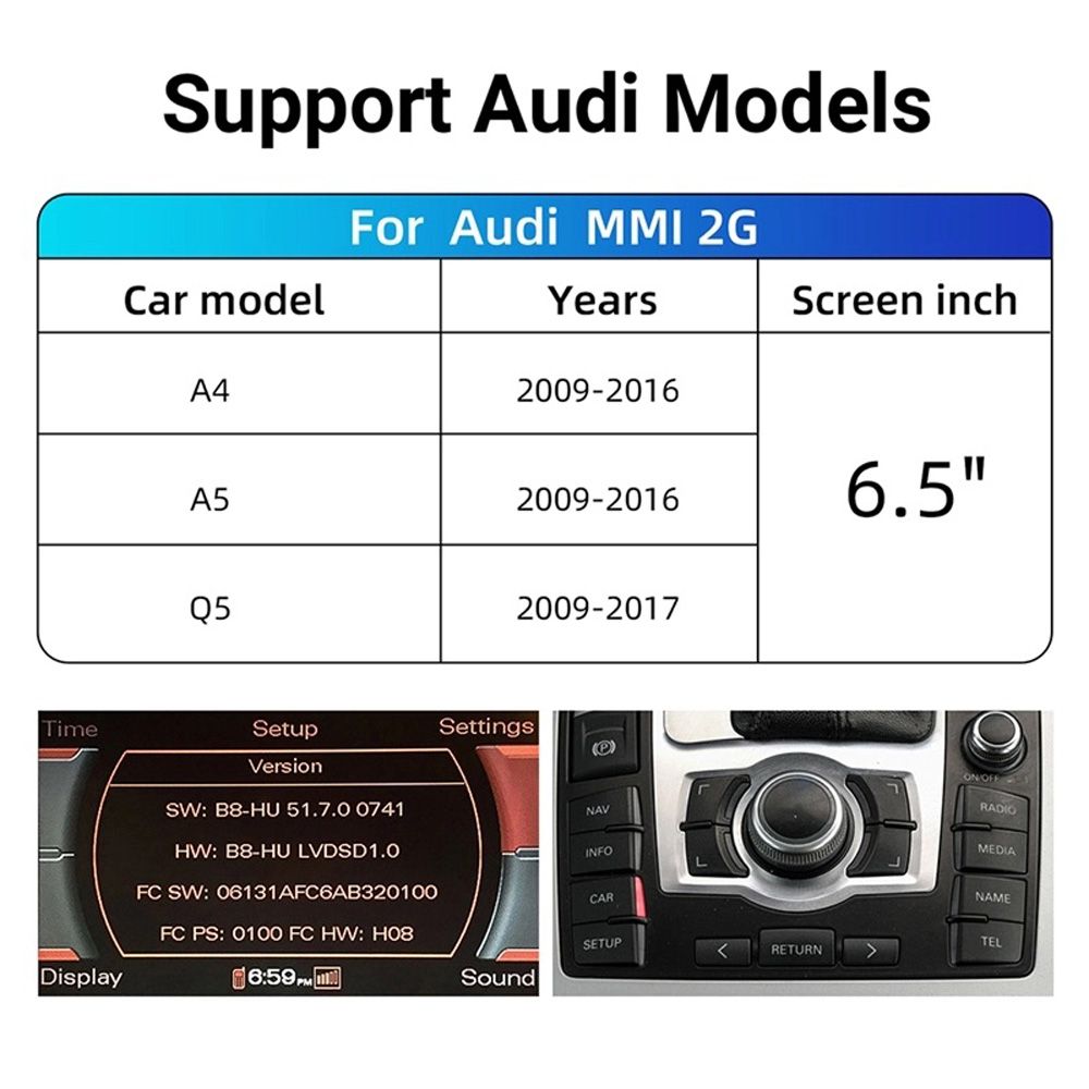 LENOVO LTP AD 2736W CPAA (WIRELESS CARPLAY / ANDROID AUTO BOX with 2 CAMERA IN for AUDI A4 - A5 - Q5 mod. 2009-2017 with MMI 2G) LENOVO LTP AD 2736W CPAA (WIRELESS CARPLAY / ANDROID AUTO BOX with 2 CAMERA IN for AUDI A4 - A5 - Q5 mod. 2009-2017 with MMI 2G)