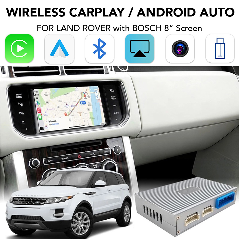 LENOVO LTP LH 3715F CPAA (WIRELESS CARPLAY / ANDROID AUTO BOX with 2 CAMERA IN for JAGUAR - LAND ROVER mod. 2016-2019 with BOSCH 8" Screen) LENOVO LTP LH 3715F CPAA (WIRELESS CARPLAY / ANDROID AUTO BOX with 2 CAMERA IN for JAGUAR - LAND ROVER mod. 2016-2019 with BOSCH 8" Screen)