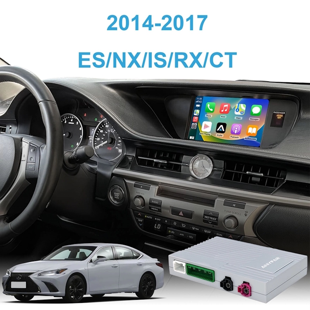 LENOVO LTP LX 2508F CPAA (WIRELESS CARPLAY / ANDROID AUTO BOX with 2 CAMERA IN for LEXUS mod. 2013-2017 with 8'' screen) LENOVO LTP LX 2508F CPAA (WIRELESS CARPLAY / ANDROID AUTO BOX with 2 CAMERA IN for LEXUS mod. 2013-2017 with 8'' screen)