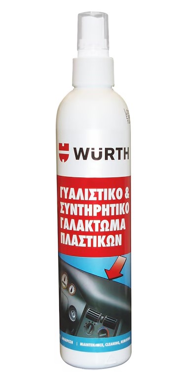 Γυαλιστικό & Συντηρητικό Πλαστικών Würth 300ml Γυαλιστικό & Συντηρητικό Πλαστικών Würth 300ml
