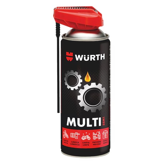 Λιπαντικό Πολλαπλών Χρήσεων Würth Multi Cobra 5 σε 1 400ml Λιπαντικό Πολλαπλών Χρήσεων Würth Multi Cobra 5 σε 1 400ml