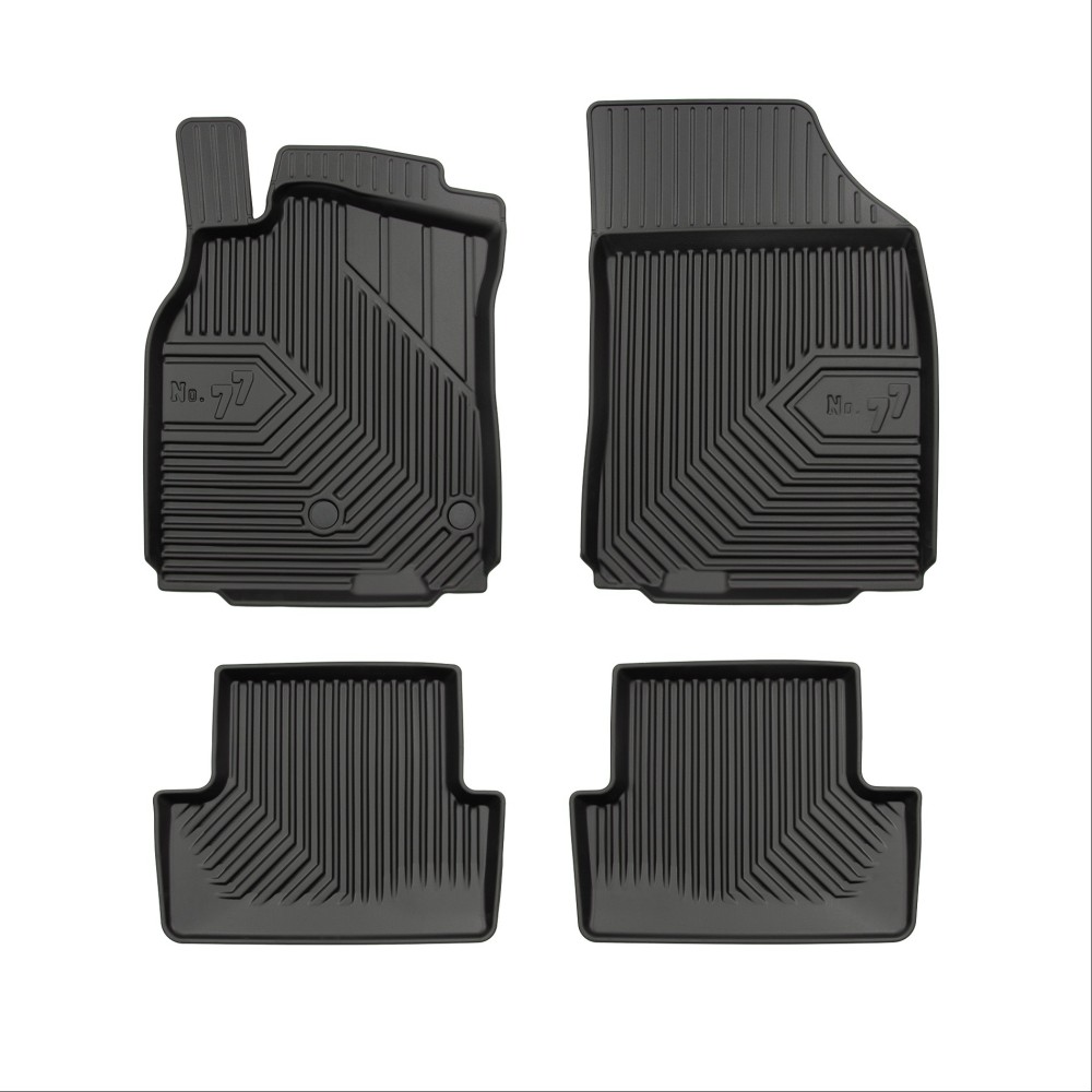 Πατάκια Αυτοκινήτου No77 Σκαφάκια για Renault Megane 2009-2016 4τμχ Frogum Πατάκια Αυτοκινήτου No77 Σκαφάκια για Renault Megane 2009-2016 4τμχ Frogum
