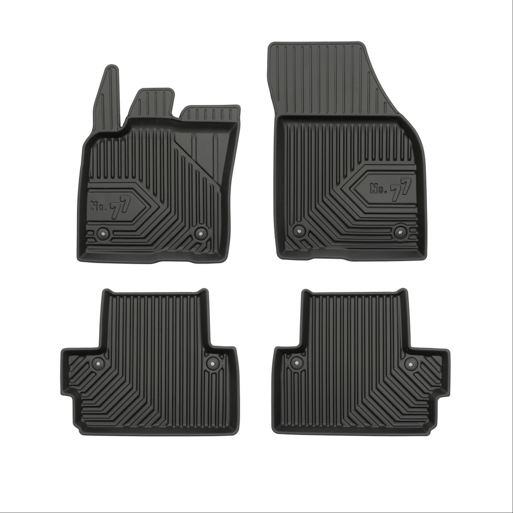 Πατάκια Αυτοκινήτου No77 Σκαφάκια για Volvo C30 2006-2012 Volvo S40 2004-2012 4τμχ Frogum Πατάκια Αυτοκινήτου No77 Σκαφάκια για Volvo C30 2006-2012 Volvo S40 2004-2012 4τμχ Frogum