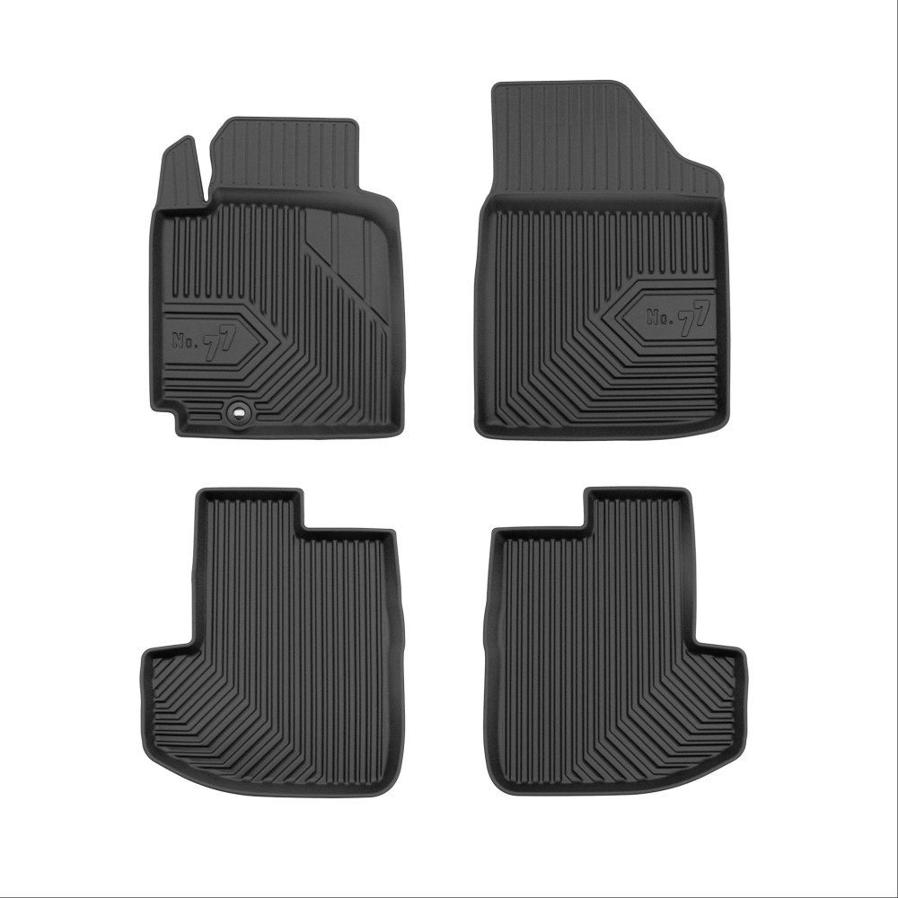 Πατάκια Αυτοκινήτου No77 Σκαφάκια για Toyota Yaris 1999-2005 3D 3τμχ Frogum Πατάκια Αυτοκινήτου No77 Σκαφάκια για Toyota Yaris 1999-2005 3D 3τμχ Frogum