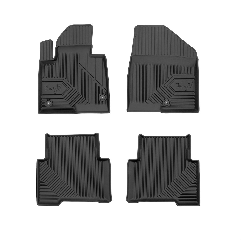 Πατάκια Αυτοκινήτου No77 Σκαφάκια για Hyundai Santa Fe (Facelift) 2015-2018 4τμχ Frogum Πατάκια Αυτοκινήτου No77 Σκαφάκια για Hyundai Santa Fe (Facelift) 2015-2018 4τμχ Frogum