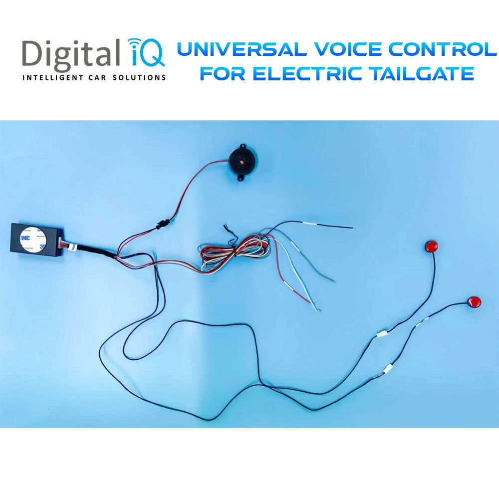 DIGITAL IQ UNIVERSAL VOICE CONTROL MODULE for ELECTRIC TAILGATE DIGITAL IQ UNIVERSAL VOICE CONTROL MODULE for ELECTRIC TAILGATE
