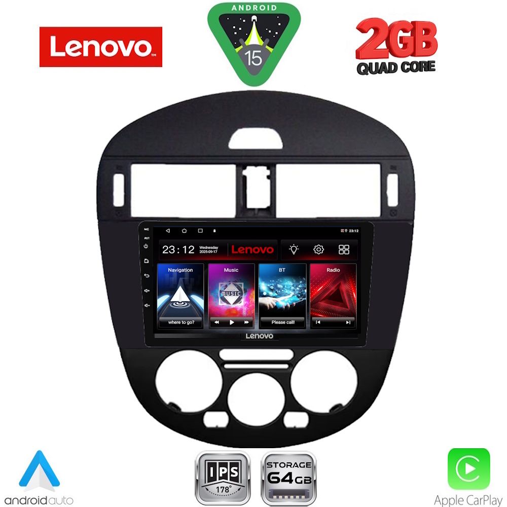 LENOVO LVD 2470AC_CPA (9inc) MULTIMEDIA TABLET for NISSAN PULSAR mod. 2014-2020 with A/C LENOVO LVD 2470AC_CPA (9inc) MULTIMEDIA TABLET for NISSAN PULSAR mod. 2014-2020 with A/C