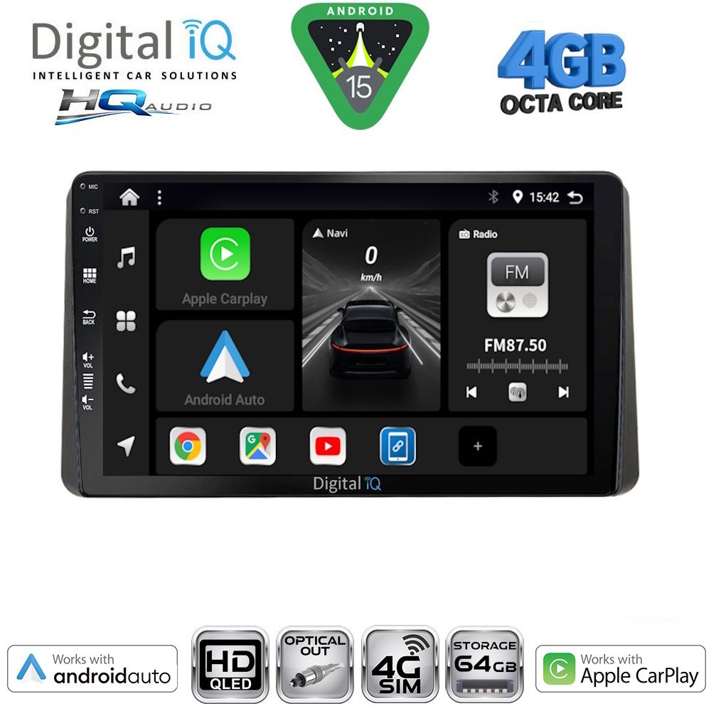 DIGITAL IQ BXK 19328_CPAA (9inc) MULTIMEDIA TABLET for KIA SPORTAGE mod. 2021+ DIGITAL IQ BXK 19328_CPAA (9inc) MULTIMEDIA TABLET for KIA SPORTAGE mod. 2021+