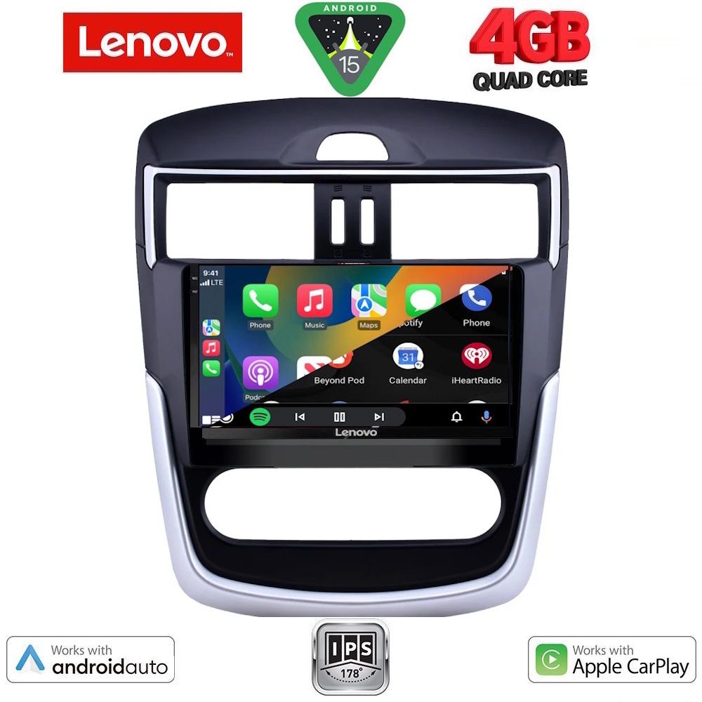 LENOVO LVE 8465CL_CPAA (10.1inc) MULTIMEDIA TABLET for NISSAN TIIDA mod. 2013-2023 with CLIMA LENOVO LVE 8465CL_CPAA (10.1inc) MULTIMEDIA TABLET for NISSAN TIIDA mod. 2013-2023 with CLIMA