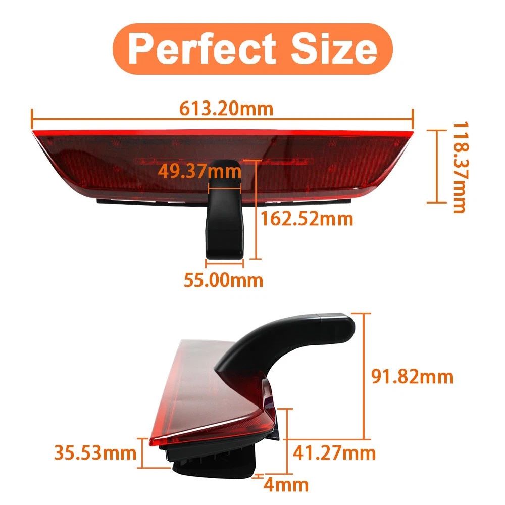 DIGITAL IQ CAMERA SL 857 (AHD) BRAKE LIGHT CAMERA FORD TRANSIT CUSTOM - VW TRANSPORTER mod. 2024+ DIGITAL IQ CAMERA SL 857 (AHD) BRAKE LIGHT CAMERA FORD TRANSIT CUSTOM - VW TRANSPORTER mod. 2024+