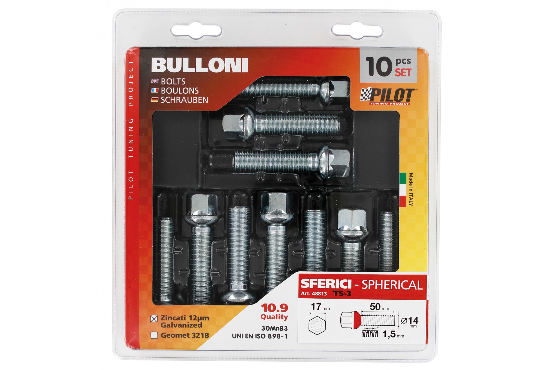 ΜΠΟΥΛΟΝΙΑ ΣΦΑΙΡΙΚΑ 14x1.5 50mm 17 ΚΛΕΙΔΙ ΜΠΟΥΛΟΝΙΑ ΣΦΑΙΡΙΚΑ 14x1.5 50mm 17 ΚΛΕΙΔΙ