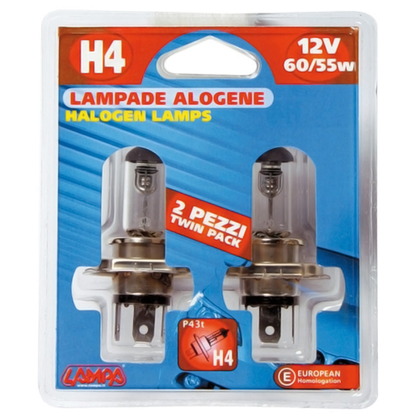 Lampa H4 ΑΛΟΓΟΝΟΥ 12V/60-55W P43t Lampa H4 ΑΛΟΓΟΝΟΥ 12V/60-55W P43t