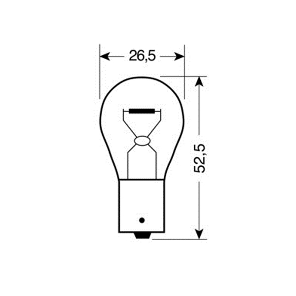 Lampa ΛΑΜΠΑΚΙΑ ΠΑΡΑΚΕΝΤΡΑ 12V/PY21W Lampa ΛΑΜΠΑΚΙΑ ΠΑΡΑΚΕΝΤΡΑ 12V/PY21W