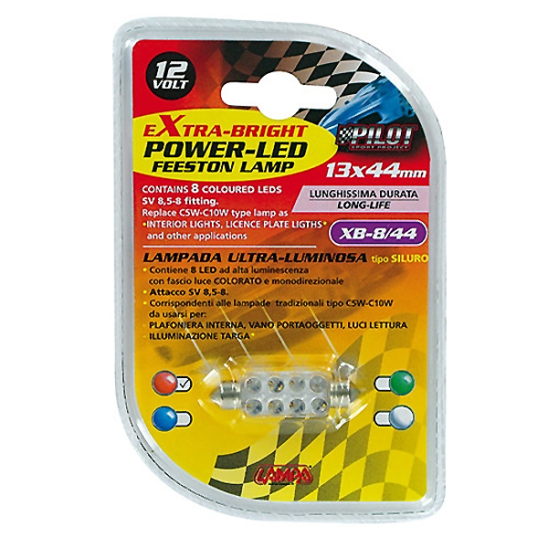 ΛΑΜΠΑΚΙ ΠΛΑΦΟΝΙΕΡΑΣ 8 LED 13x44mm ΚΟΚΚΙΝΟ ΛΑΜΠΑΚΙ ΠΛΑΦΟΝΙΕΡΑΣ 8 LED 13x44mm ΚΟΚΚΙΝΟ