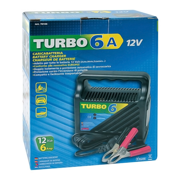 Lampa ΦΟΡΤΙΣΤΗΣ ΜΠΑΤΑΡΙΑΣ 6 ΑΜΡ-12 V Lampa ΦΟΡΤΙΣΤΗΣ ΜΠΑΤΑΡΙΑΣ 6 ΑΜΡ-12 V