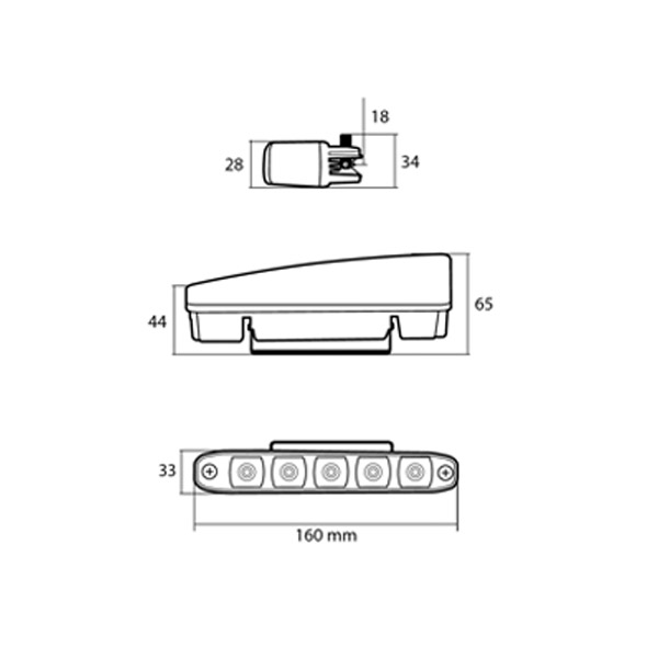 Lampa ΠΡΟΒΟΛΕΙΣ LED DAYLINE ΔΙΕΘΝEIΣ Lampa ΠΡΟΒΟΛΕΙΣ LED DAYLINE ΔΙΕΘΝEIΣ