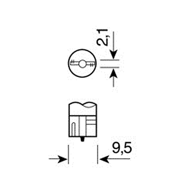 Lampa T10 12V 9SMDx3CHIPS POWER27 HYPER-LED Lampa T10 12V 9SMDx3CHIPS POWER27 HYPER-LED