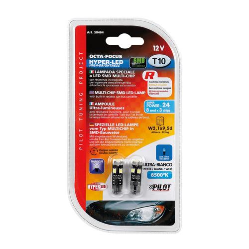 Lampa ΛΑΜΠΑΚΙ T10 HYPER-LED 24 CANBUS Lampa ΛΑΜΠΑΚΙ T10 HYPER-LED 24 CANBUS