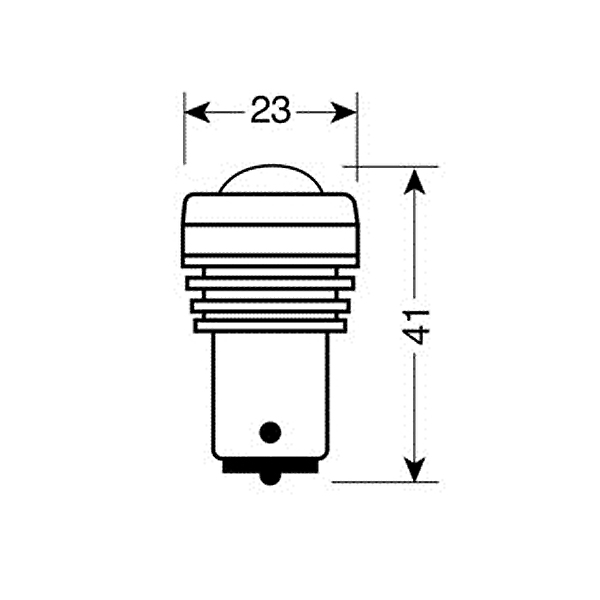 Lampa ΛΑΜΠΑΚΙ P21W 12V BA15s MEGA-LED5 Lampa ΛΑΜΠΑΚΙ P21W 12V BA15s MEGA-LED5