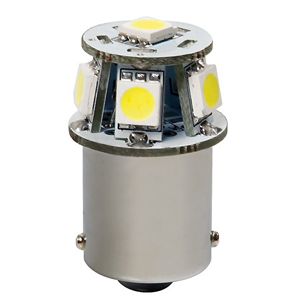 Lampa ΛΑΜΠΑΚΙ P21W 12V BA15s HYPER-LED18 Lampa ΛΑΜΠΑΚΙ P21W 12V BA15s HYPER-LED18