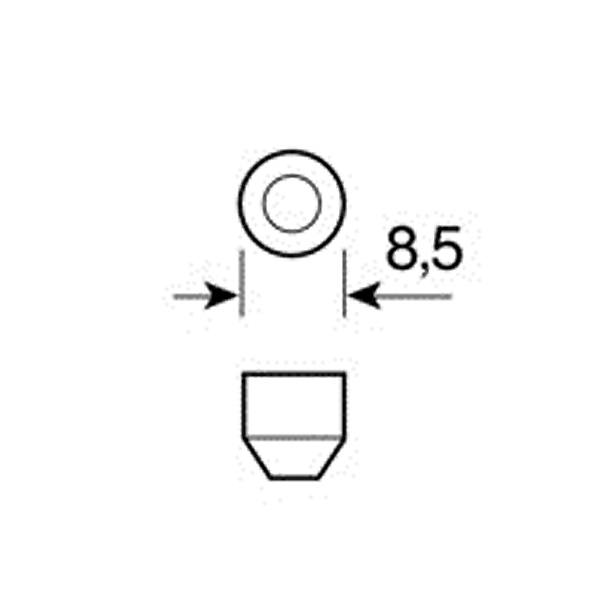 Lampa ΛΑΜΠΑΚΙ ΠΛΑΦΟΝΙΕΡΑΣ 16x35mm HYPER-LED Lampa ΛΑΜΠΑΚΙ ΠΛΑΦΟΝΙΕΡΑΣ 16x35mm HYPER-LED