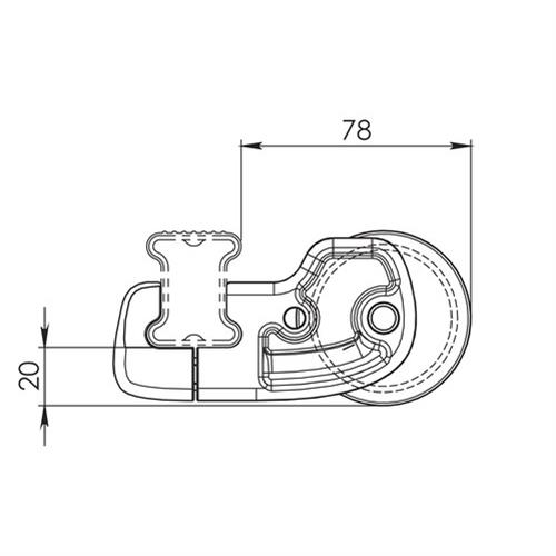 ROLLER ΓΙΑ ΜΠΑΡΕΣ ΜΑΥΡΕΣ Κ-7 L=96CM ROLLER ΓΙΑ ΜΠΑΡΕΣ ΜΑΥΡΕΣ Κ-7 L=96CM