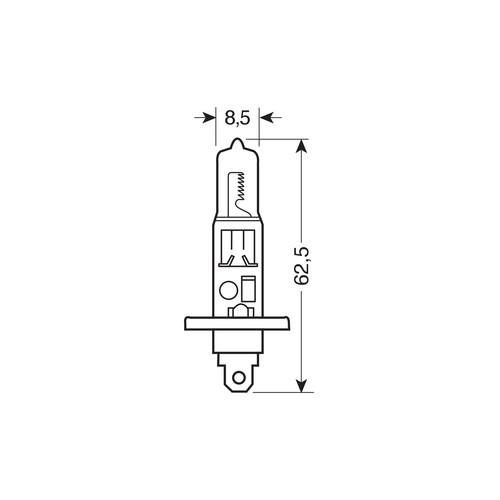 H1 12V 55W P14,5s H1 12V 55W P14,5s