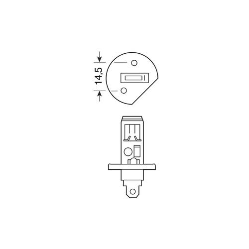 H1 12V 55W P14,5s H1 12V 55W P14,5s