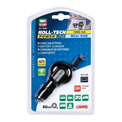 ΦΟΡΤΙΣΤΗΣ ΑΝΑΠΤΗΡΑ MINI USB 12/24V ΦΟΡΤΙΣΤΗΣ ΑΝΑΠΤΗΡΑ MINI USB 12/24V