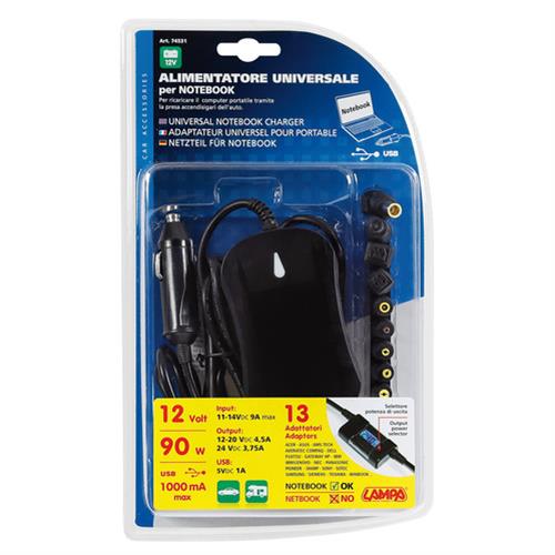 Φορτιστής Αναπτήρα για LAPTOP με 13 αντάπτορες 12V 1000mA Φορτιστής Αναπτήρα για LAPTOP με 13 αντάπτορες 12V 1000mA