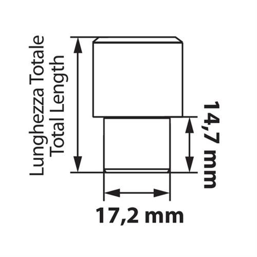 Μπουλόνια Ασφαλείας 12x1,5 15/35mm (21) ίσια ULTRA HIGHT SECURITY J030 Μπουλόνια Ασφαλείας 12x1,5 15/35mm (21) ίσια ULTRA HIGHT SECURITY J030