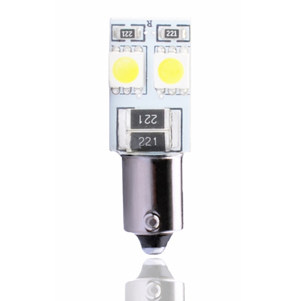 M-Tech Λάμπα Ba9s 4xSMD 5050 CAN-BUS 12V Λευκή 2τεμ M-Tech Λάμπα Ba9s 4xSMD 5050 CAN-BUS 12V Λευκή 2τεμ