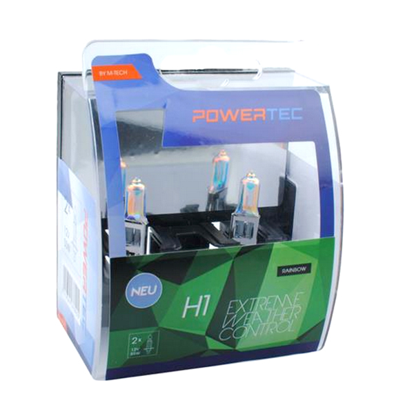 M-Tech H1 12V 55W Λάμπα RAINBOW 2τεμ M-Tech H1 12V 55W Λάμπα RAINBOW 2τεμ
