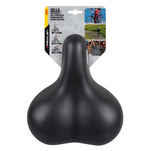 Lampa Σέλα ποδηλάτου CITY S-6 Μαύρη 260Χ225mm Lampa Σέλα ποδηλάτου CITY S-6 Μαύρη 260Χ225mm