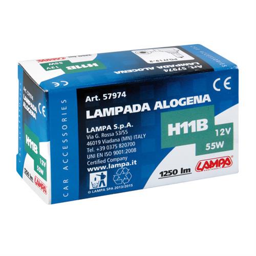 Lampa H11B Λάμπα Αλογόνου 12V - 55W - PGJY19-2 - 1 τεμ Κουτί Lampa H11B Λάμπα Αλογόνου 12V - 55W - PGJY19-2 - 1 τεμ Κουτί