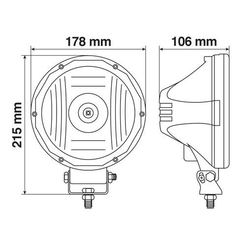 ΠΡΟΒΟΛΕΑΣ MARS 18W ΜΕ 1 CREE LED ΠΡΟΒΟΛΕΑΣ MARS 18W ΜΕ 1 CREE LED