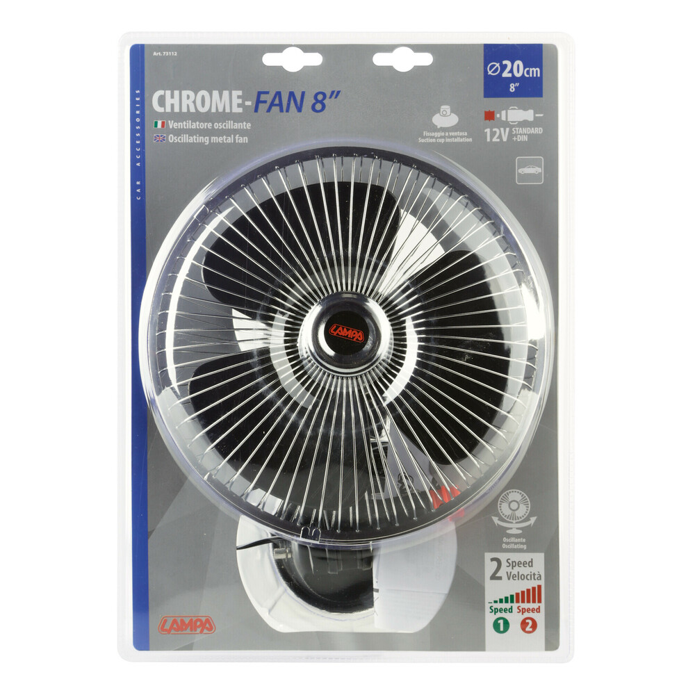 Lampa ΑΝΕΜΙΣΤΗΡΑΣ CHROME FAN 12V/16W (ΜΕ ΦΙΣ ΑΝΑΠΤΗΡΑ & ΒΕΝΤΟΥΖΑ - Φ 20 cm) Lampa ΑΝΕΜΙΣΤΗΡΑΣ CHROME FAN 12V/16W (ΜΕ ΦΙΣ ΑΝΑΠΤΗΡΑ & ΒΕΝΤΟΥΖΑ - Φ 20 cm)