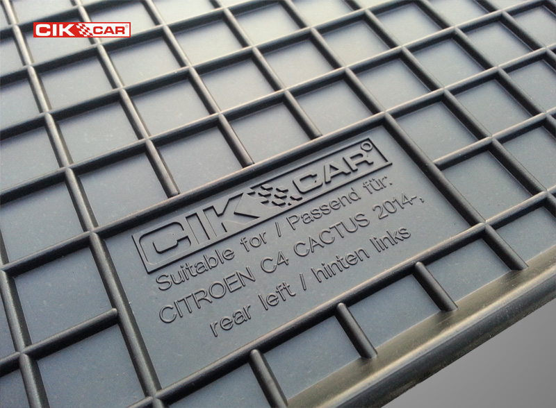 Cik CITROEN C4 CACTUS 2014+ Πατάκια Μαρκέ Λάστιχο Cik CITROEN C4 CACTUS 2014+ Πατάκια Μαρκέ Λάστιχο