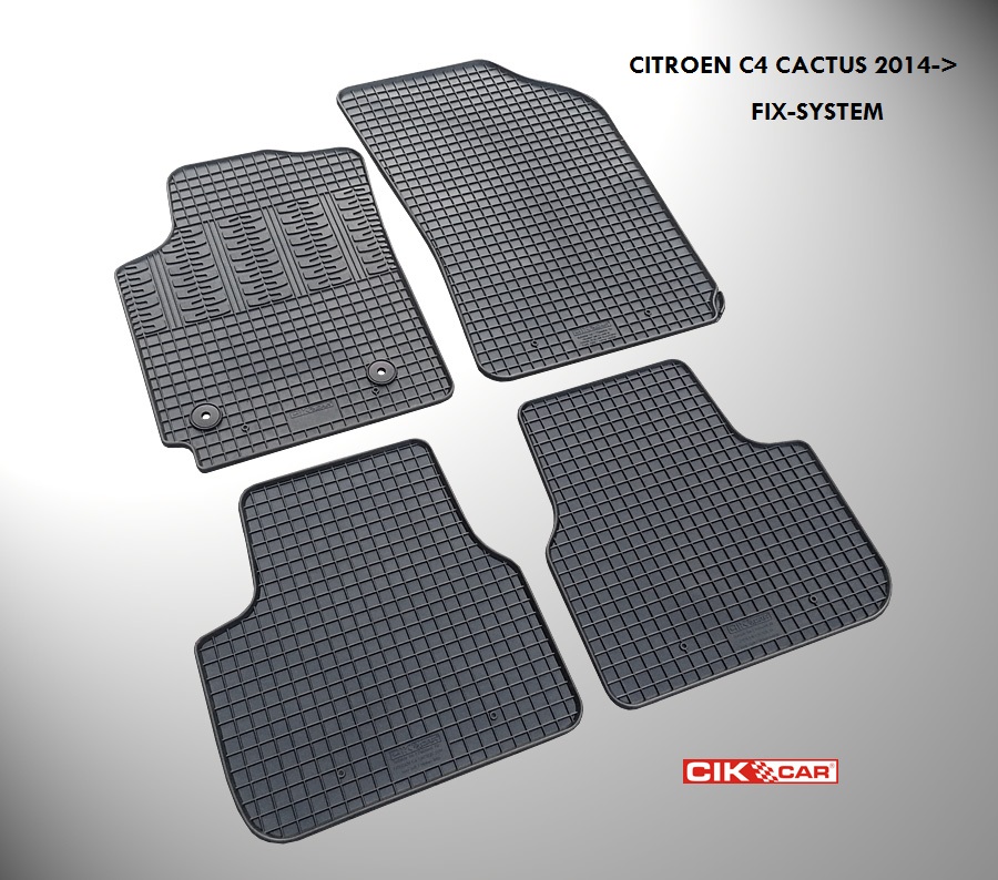 Cik CITROEN C4 CACTUS 2014+ Πατάκια Μαρκέ Λάστιχο Cik CITROEN C4 CACTUS 2014+ Πατάκια Μαρκέ Λάστιχο