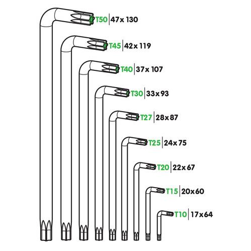 Lampa ΑΛΕΝ TORX 9ΤΕΜΑΧΙΩΝ (T10-T15-T20-T25-T27-T30-T40-T45-T50) Lampa ΑΛΕΝ TORX 9ΤΕΜΑΧΙΩΝ (T10-T15-T20-T25-T27-T30-T40-T45-T50)