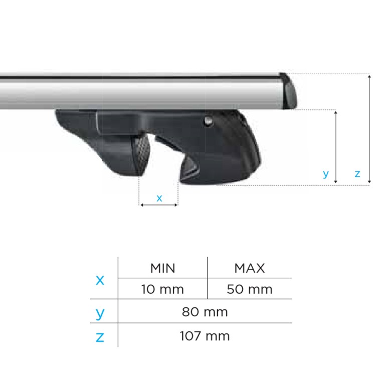 MENABO ΜΠΑΡΕΣ ΟΡΟΦΗΣ ΑΛΟΥΜΙΝΙΟΥ SHERMAN 135CM 2ΤΕΜ. (STANDARD RAILING) MENABO ΜΠΑΡΕΣ ΟΡΟΦΗΣ ΑΛΟΥΜΙΝΙΟΥ SHERMAN 135CM 2ΤΕΜ. (STANDARD RAILING)