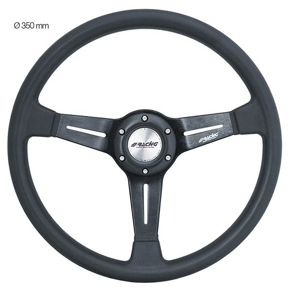 Simoni Racing ΤΙΜΟΝΙ SLAG ΜΑΥΡΟ 350mm Simoni Racing ΤΙΜΟΝΙ SLAG ΜΑΥΡΟ 350mm