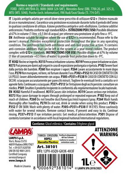 ΑΝΤΙΨΥΚΤΙΚΟ SUPERIOR-GREEN -20°C 1000ml BIOTECHNOLOGY (ΠΑΡΑΦΛΟΥ) ΑΝΤΙΨΥΚΤΙΚΟ SUPERIOR-GREEN -20°C 1000ml BIOTECHNOLOGY (ΠΑΡΑΦΛΟΥ)