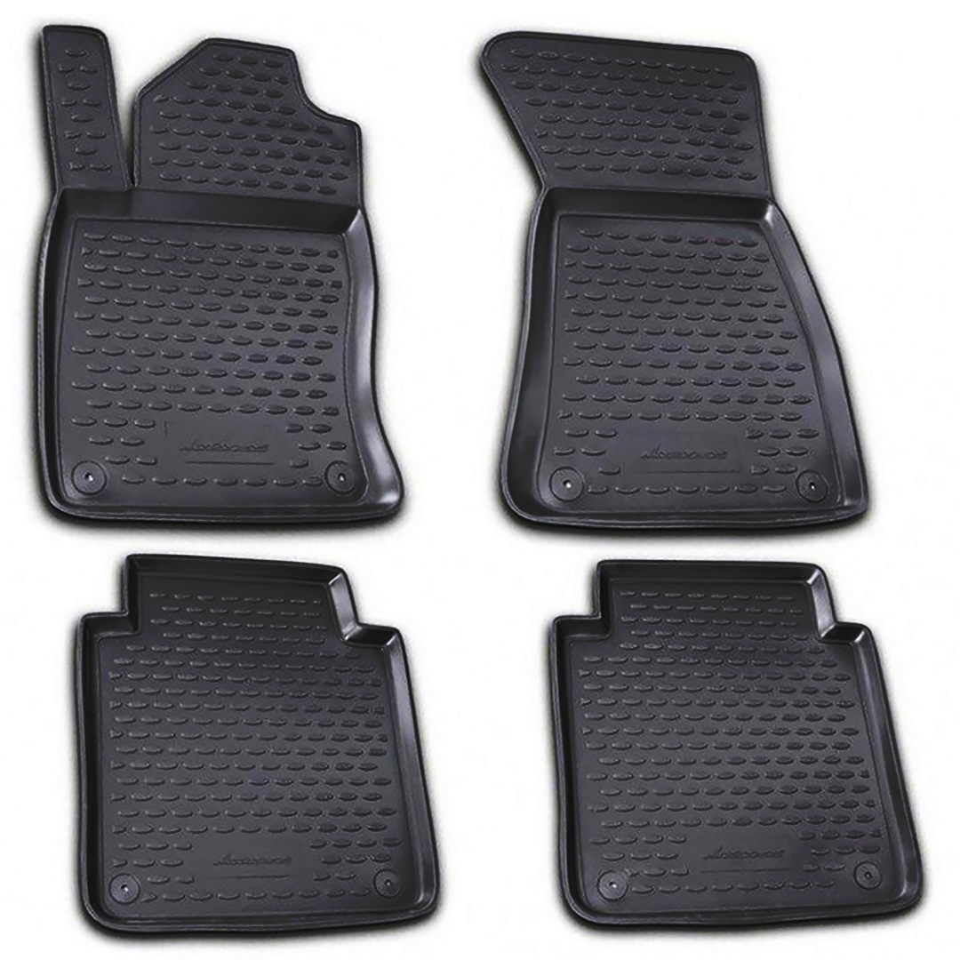 Novline AUDI A8 LONG 2002-2009 | 4ΤΕΜ. Πατάκια(σκαφάκια) Μαύρα από TPE Μαρκέ Novline AUDI A8 LONG 2002-2009 | 4ΤΕΜ. Πατάκια(σκαφάκια) Μαύρα από TPE Μαρκέ