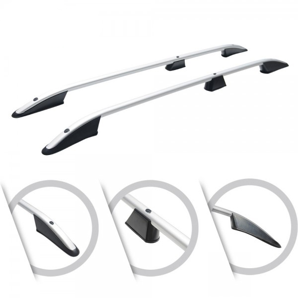 Omtec VW T5 2003-2015 /T6 2015+ ΠΑΡΑΛΛΗΛΕΣ ΜΠΑΡΕΣ ΟΡΟΦΗΣ ΑΛΟΥΜΙΝΙΟΥ L2 ΑΣΗΜΙ Omtec VW T5 2003-2015 /T6 2015+ ΠΑΡΑΛΛΗΛΕΣ ΜΠΑΡΕΣ ΟΡΟΦΗΣ ΑΛΟΥΜΙΝΙΟΥ L2 ΑΣΗΜΙ
