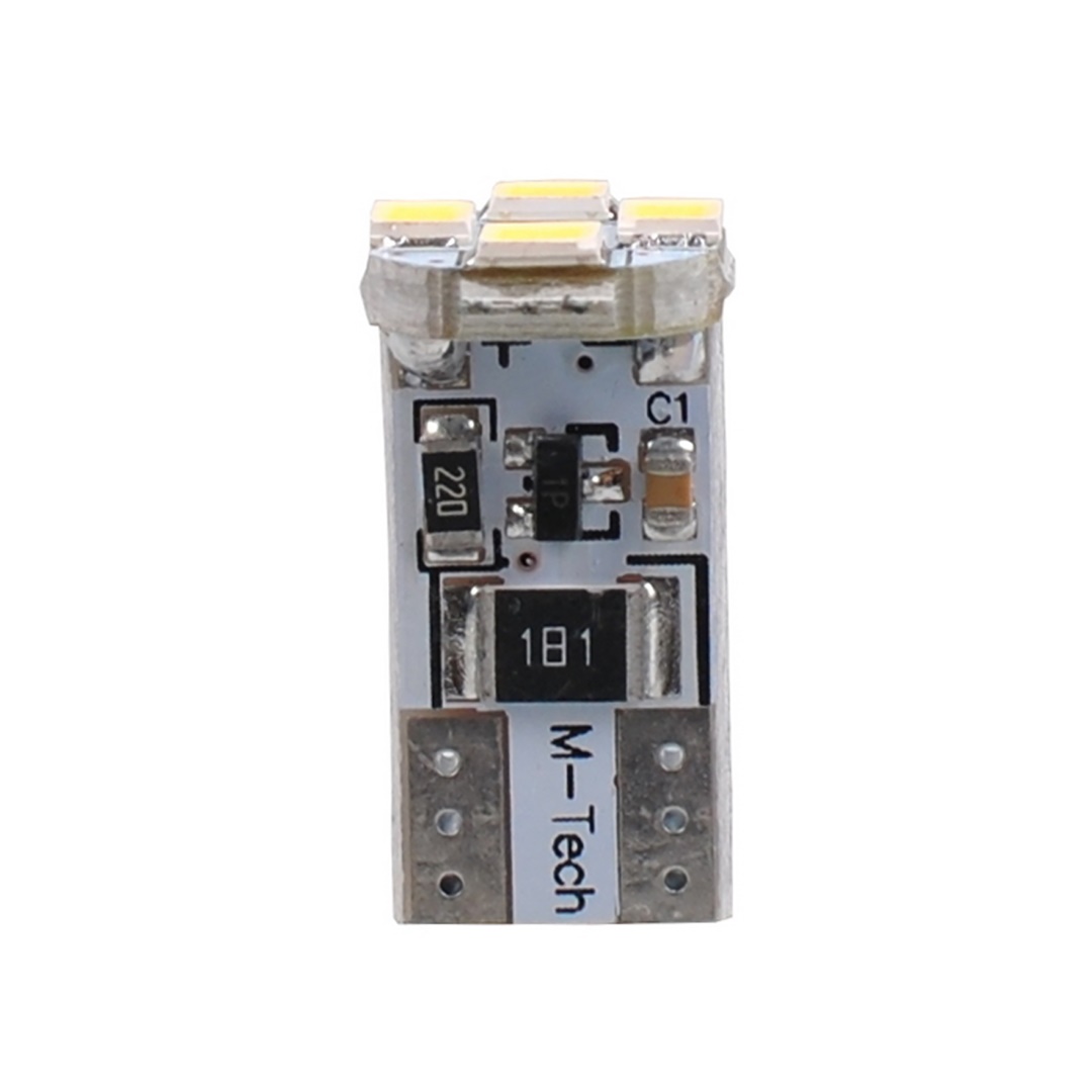 M-Tech W5W 12V T10 W2,1x9,5d LED 4xSMD3528 ΛΕΥΚΟ (ΚΑΡΦΩΤΟ CAN-BUS) BLISTER 2ΤΕΜ. M-TECH M-Tech W5W 12V T10 W2,1x9,5d LED 4xSMD3528 ΛΕΥΚΟ (ΚΑΡΦΩΤΟ CAN-BUS) BLISTER 2ΤΕΜ. M-TECH