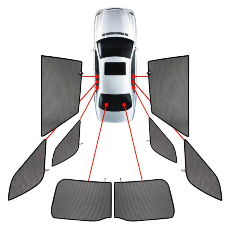 CarShades MERCEDES A-KLAS W168 5D 97-04 8τεμ. Κουρτινάκια Μαρκέ CarShades CarShades MERCEDES A-KLAS W168 5D 97-04 8τεμ. Κουρτινάκια Μαρκέ CarShades