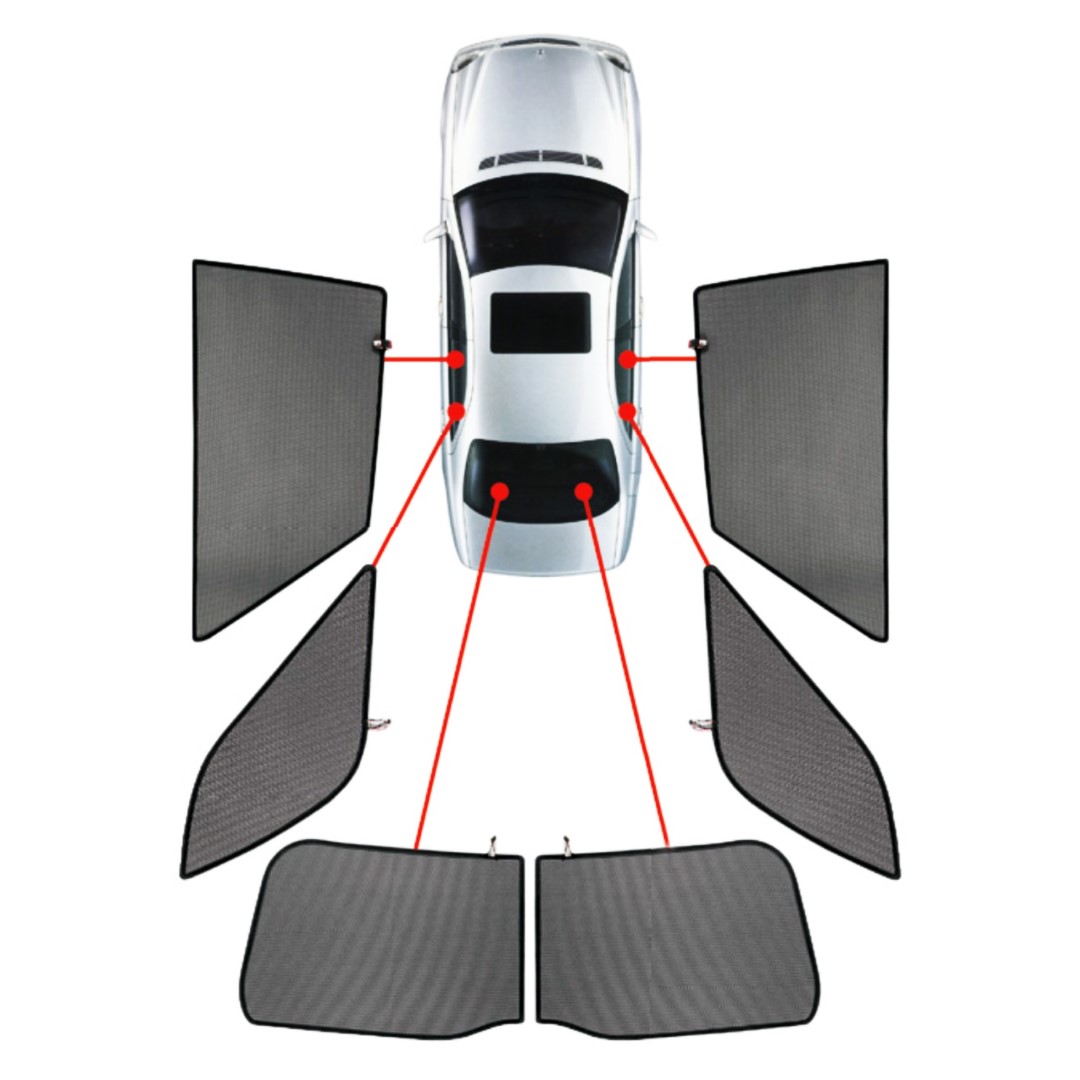 CarShades VW TOUAREG 5D 03-10 6τεμ. Κουρτινάκια Μαρκέ CarShades CarShades VW TOUAREG 5D 03-10 6τεμ. Κουρτινάκια Μαρκέ CarShades